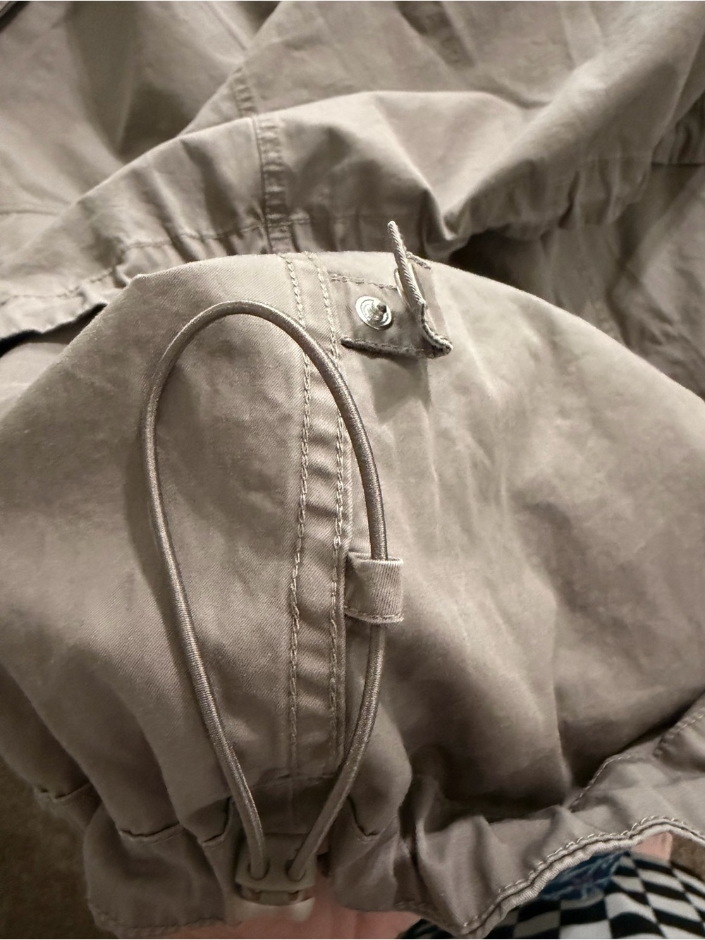 Nike Taupe Cargo Maxi Skirt - Picture 4 of 8